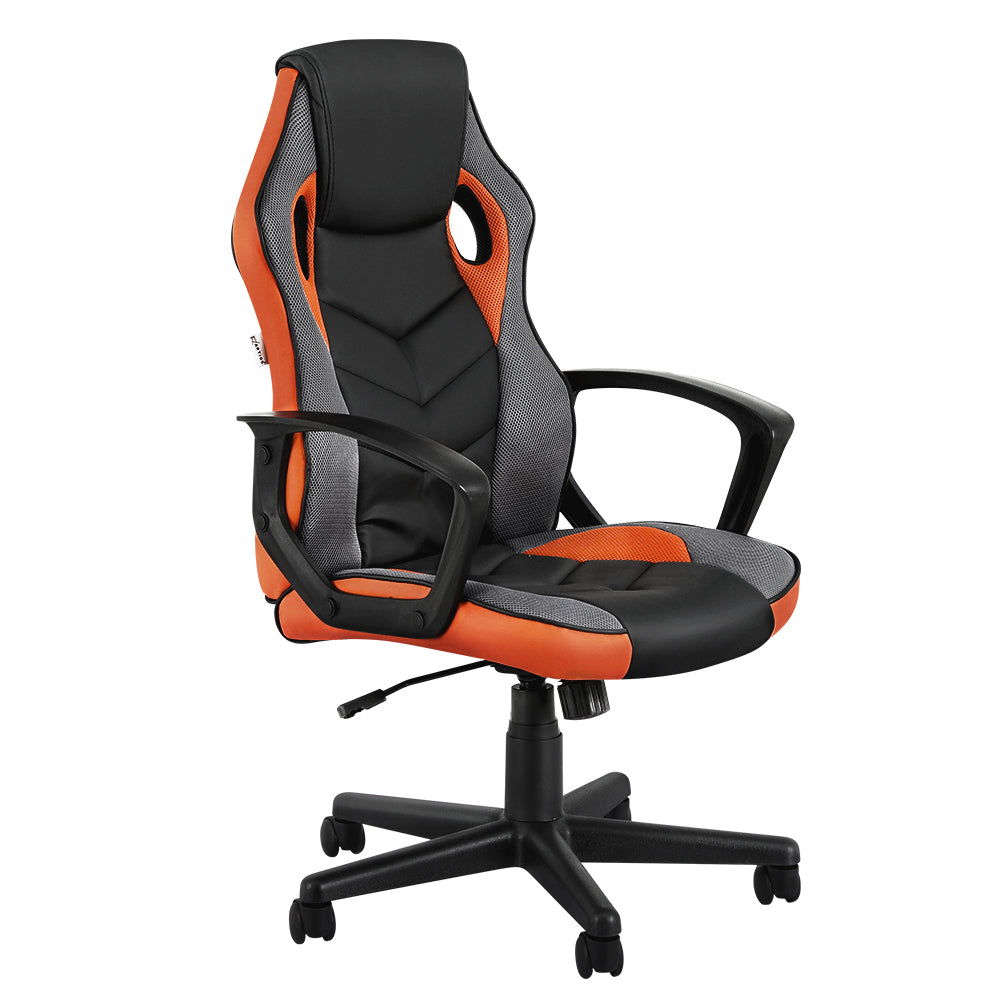 Gaming Office Chair Executive Racer High Back - Orange