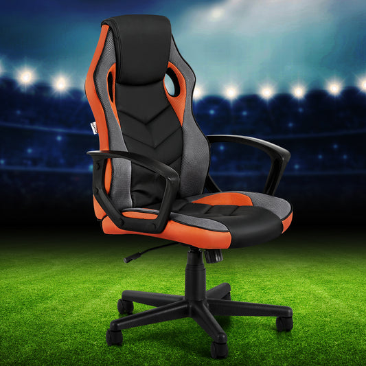 Gaming Office Chair Executive Racer High Back - Orange