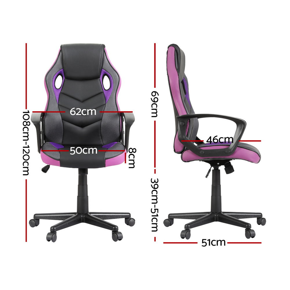 Gaming Office Chair - Purple