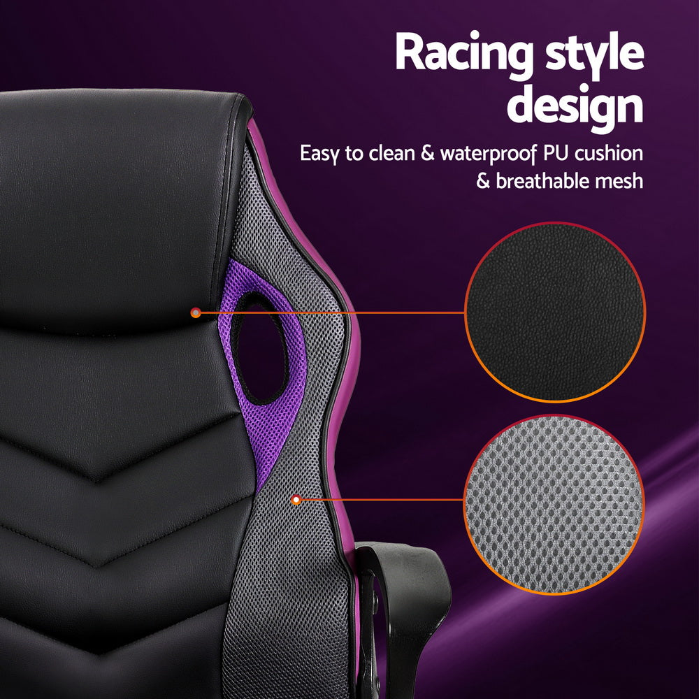 Gaming Office Chair - Purple
