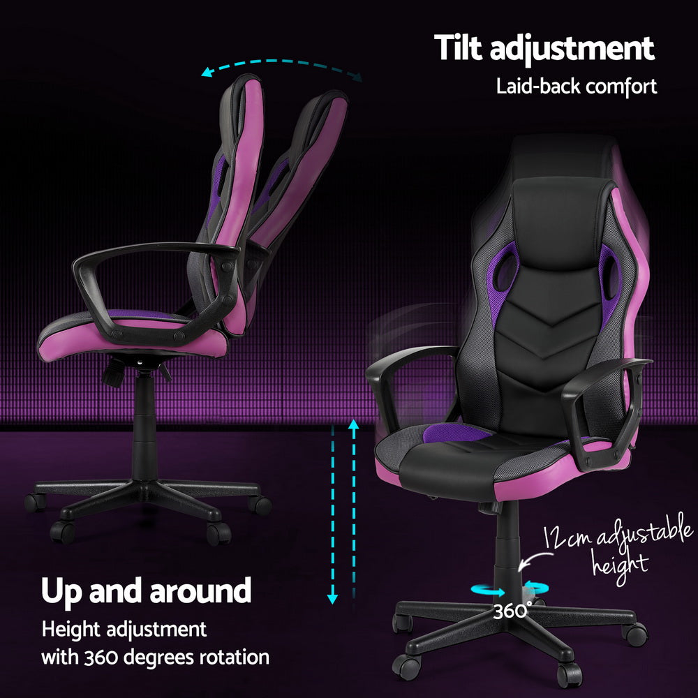 Gaming Office Chair - Purple