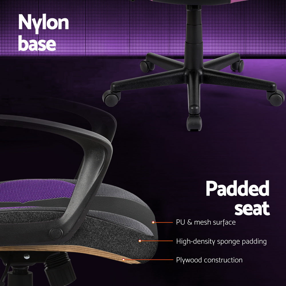 Gaming Office Chair - Purple