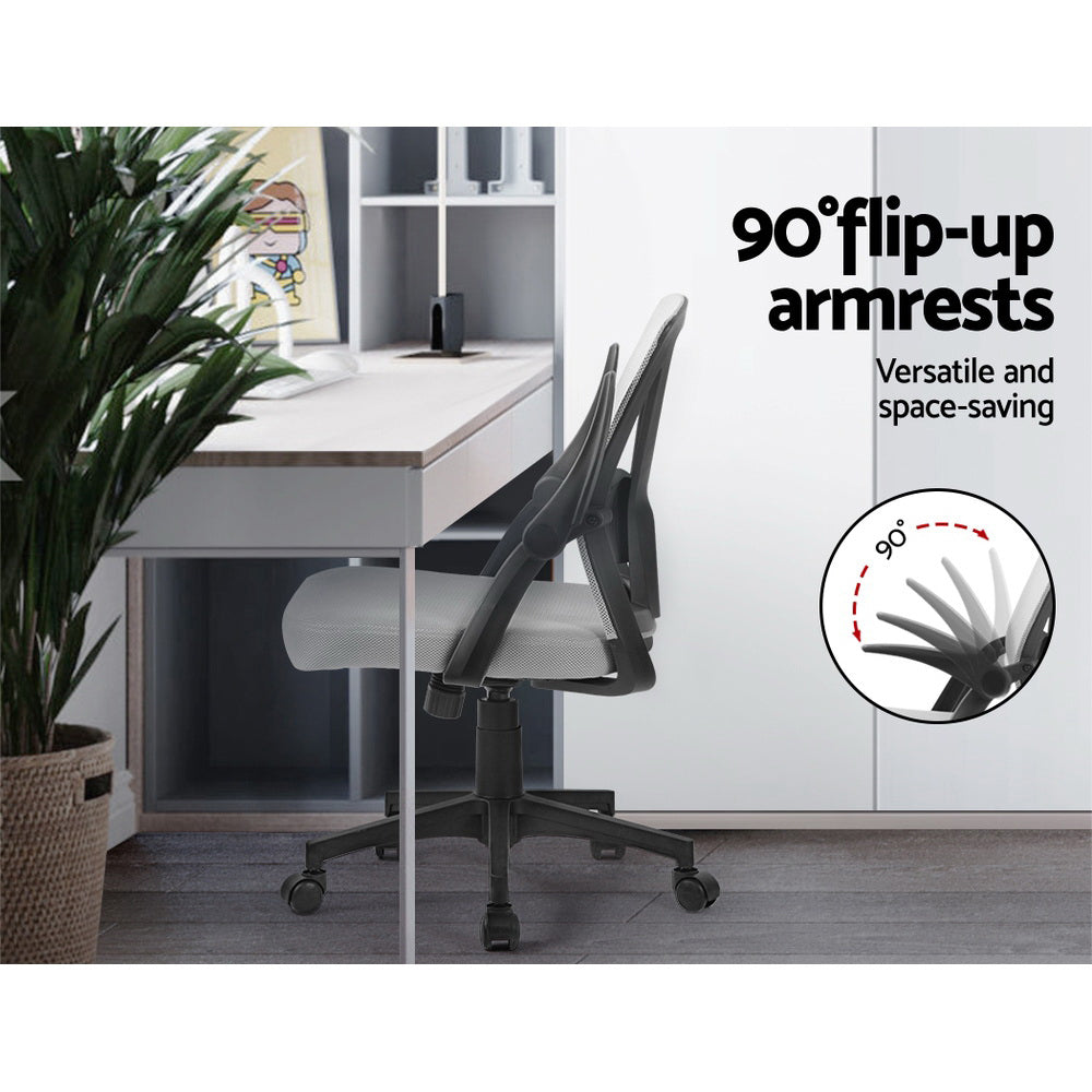 Nile Mesh Office Chair Mid Back - Grey