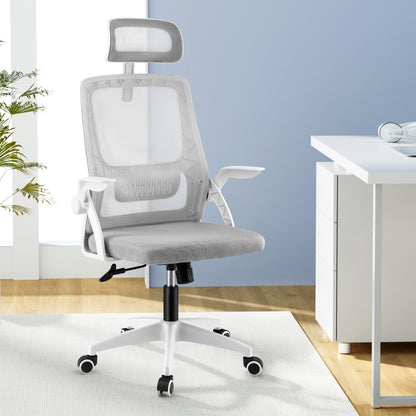 Ergonomic Office Chair Adjustable - Grey