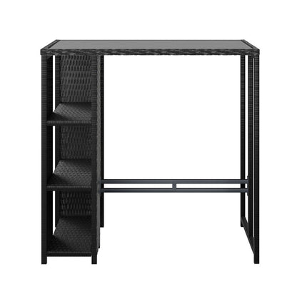 Outdoor Wicker Bar Table