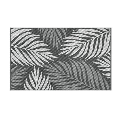 Outdoor Rugs 152x244cm Reversible Area Mat Dual-Sided Patio Rug - Leaf