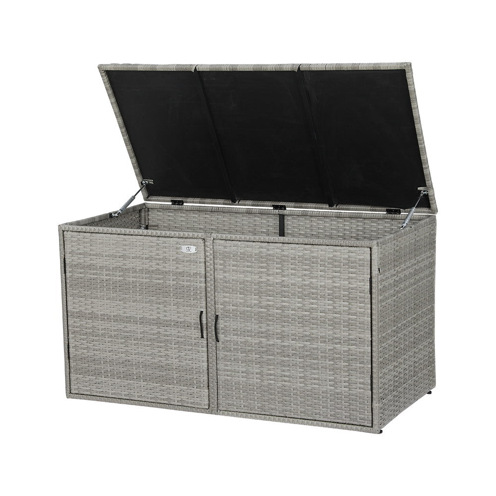 Outdoor Wicker Storage Chest