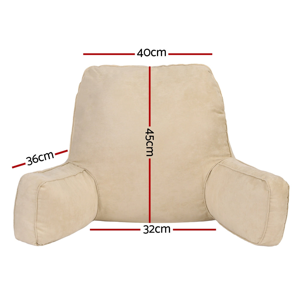 Reading Pillow Back Rest Cushion - Oatmeal