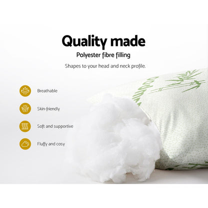 Bamboo Hotel Pillow - 4 Pack