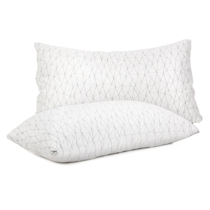 Memory Foam Pillow King Size Twin Pack