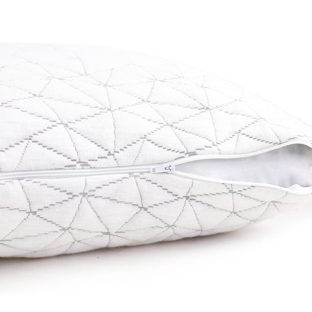Memory Foam Pillow King Size Twin Pack
