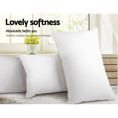 4 Pack Family Hotel Bed Pillow 48X73CM