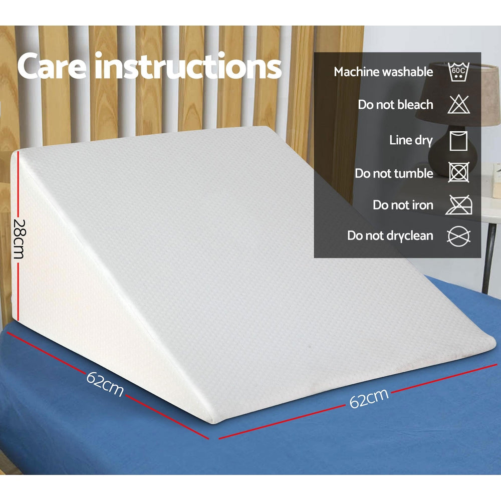 Wedge Pillow - White