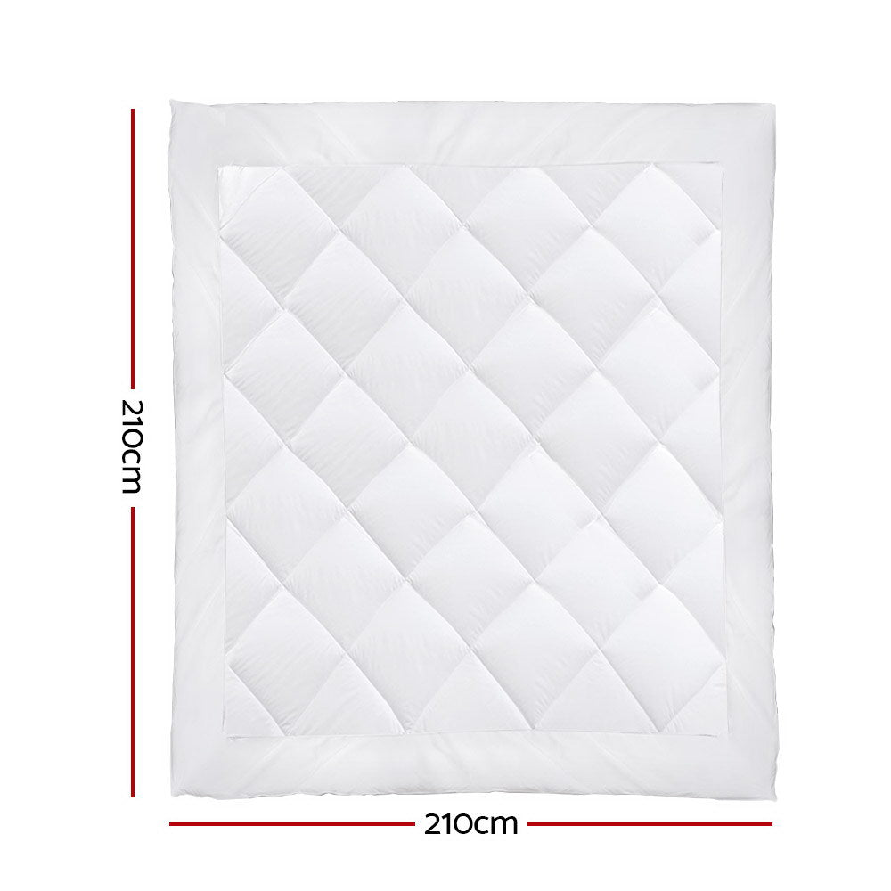 400GSM Microfibre Bamboo Quilt - Queen