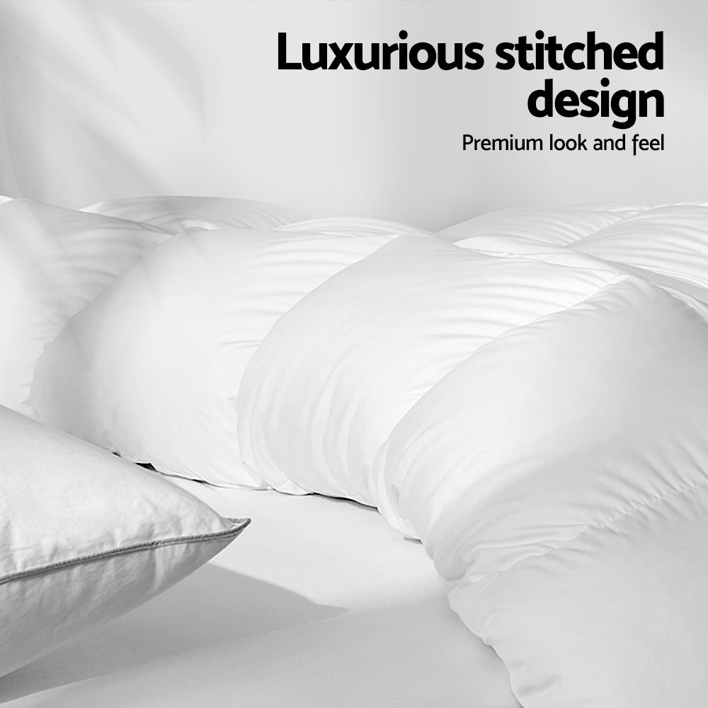 700GSM Goose Down Feather Quilt - King