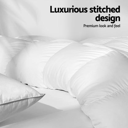 700GSM Goose Down Feather Quilt - King