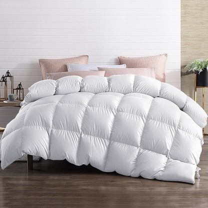 700GSM Goose Down Feather Quilt - Queen