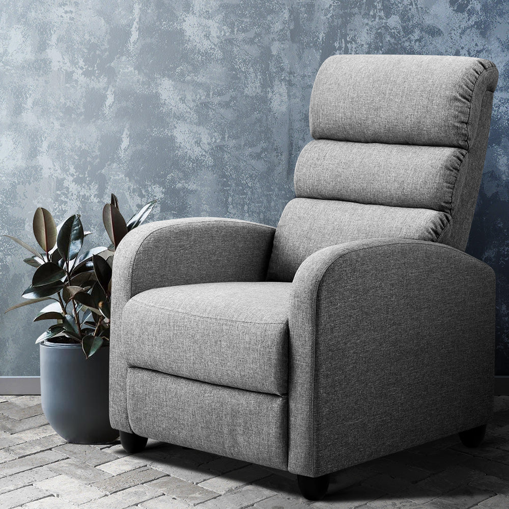 Bolivia Recliner Armchair - Grey