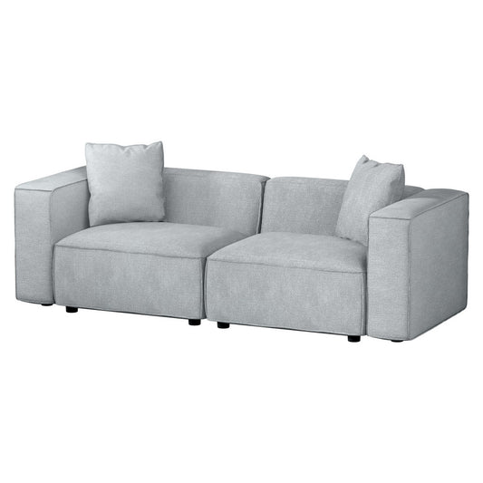 Alvin Modular Sofa Chaise Set 2-Seater - Grey
