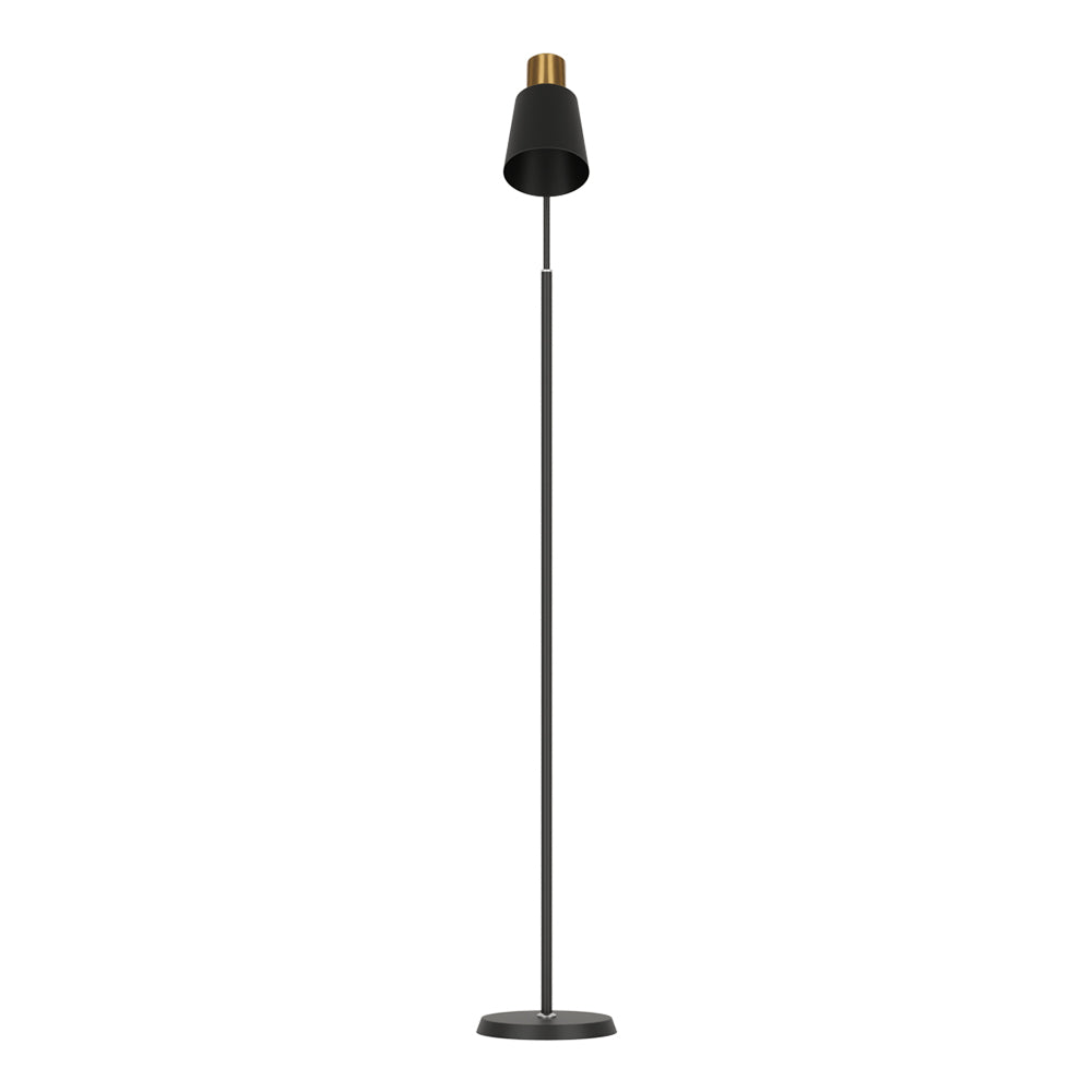 Modern Home Floor Lamp LED Light Stand - Black