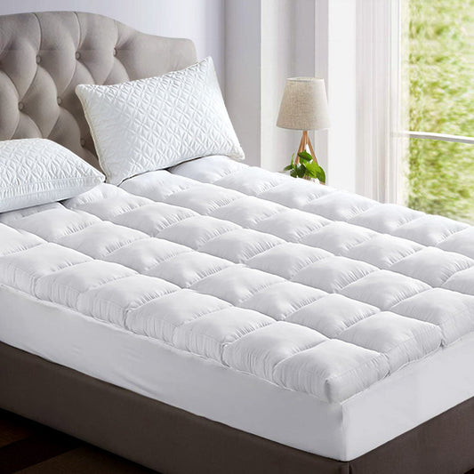 Bamboo Mattress Topper Pillowtop - Double