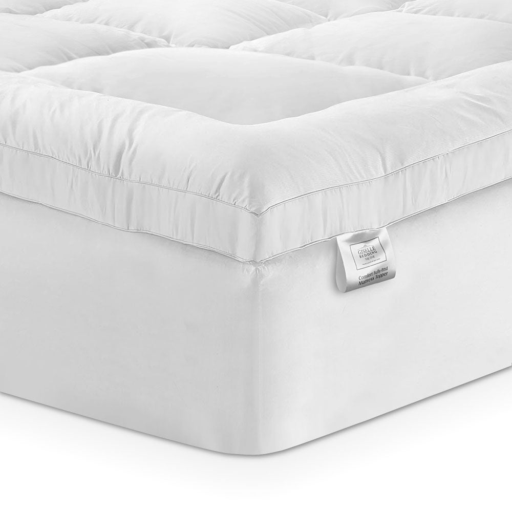Bamboo Mattress Topper Pillowtop - Double