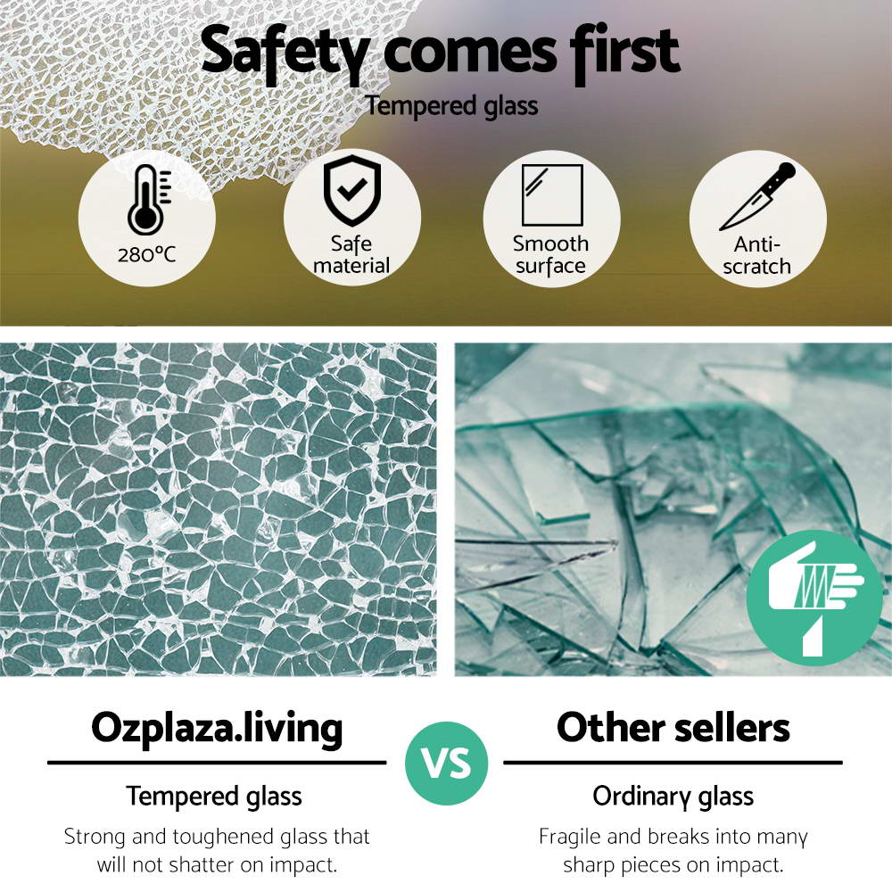 Height Adjustable Monitor Stand Riser - Clear