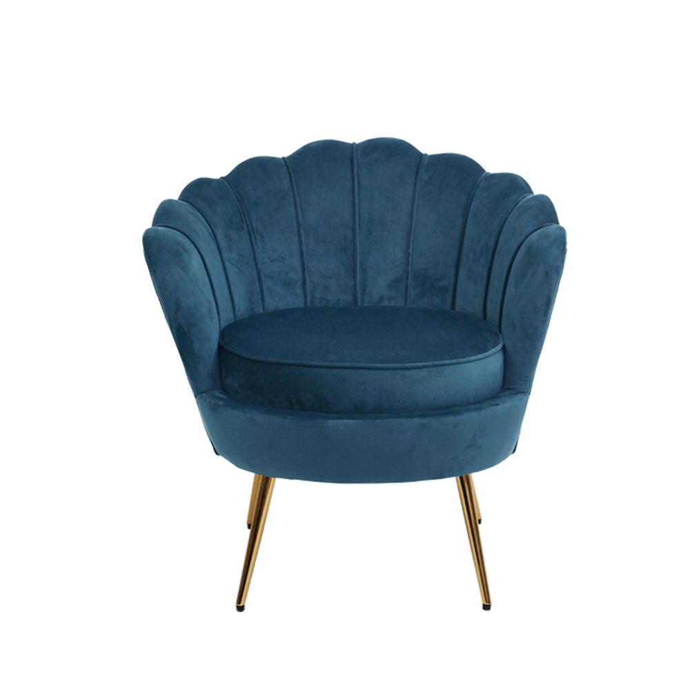 Callista Armchair Velvet - Blue