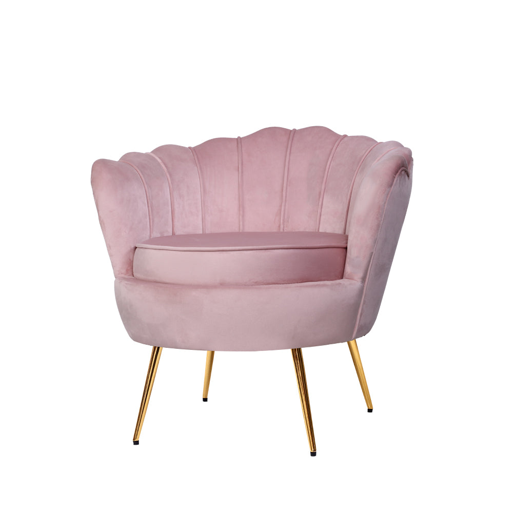 Callista Armchair Velvet - Pink