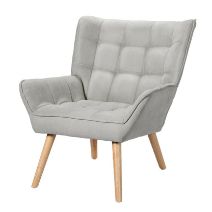 Cindy Armchair Accent Lounge Chair - Grey