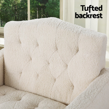 Nicole Armchair - Boucle Beige