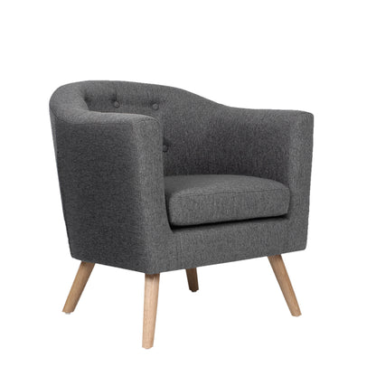 Adora Armchair Tub Chair - Grey