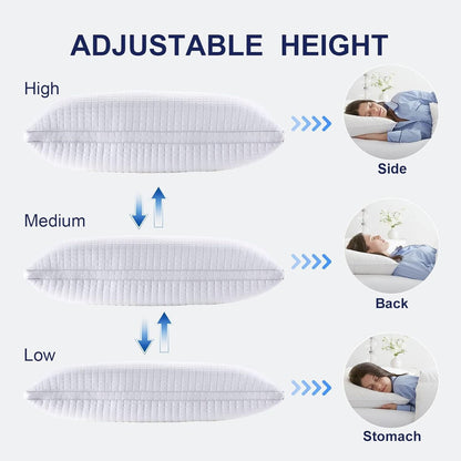 Quality Hotel Standard Pillows - Twin Pack