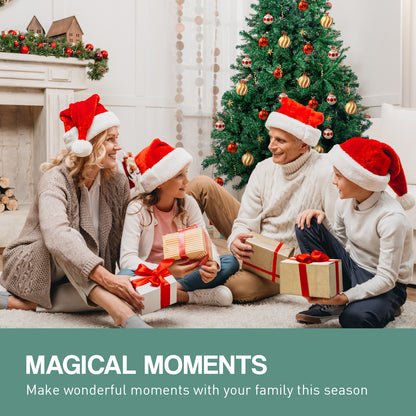 Christmas Tree Decor 1.2m Xmas Decorations - 300 Tips Green