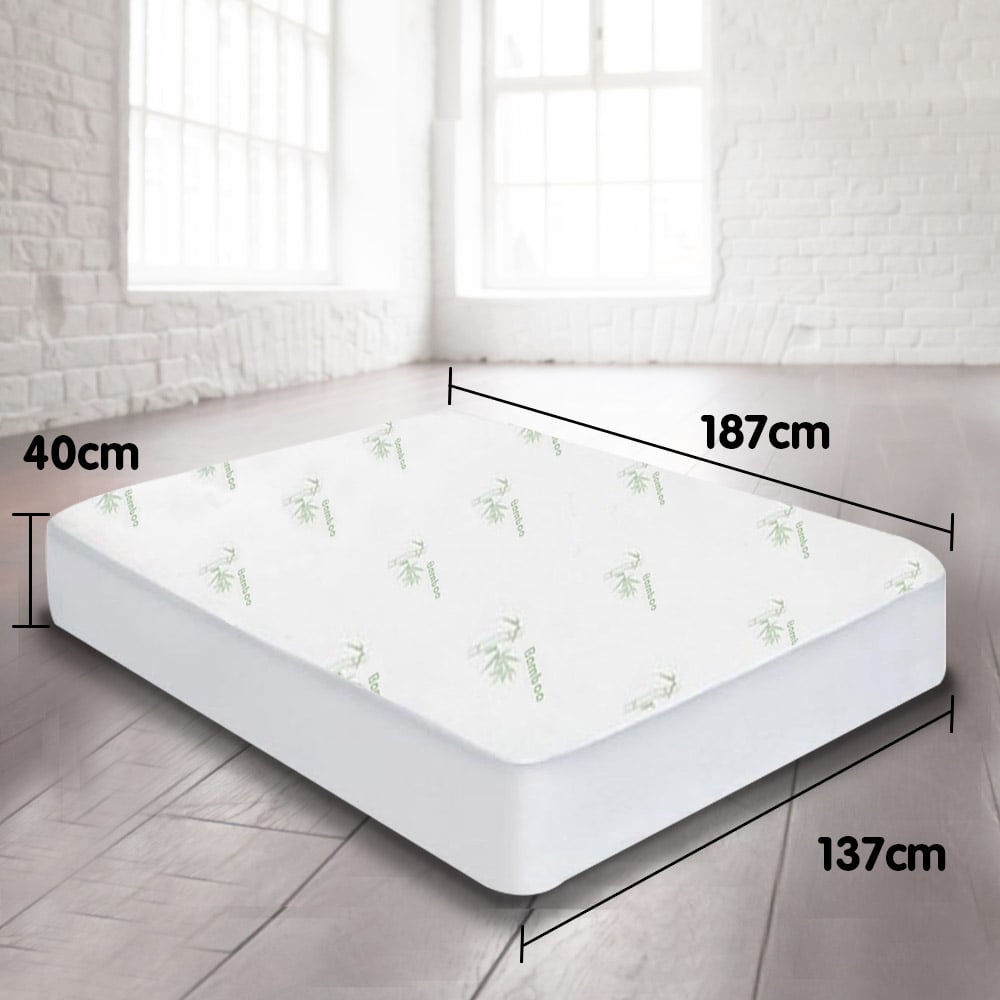 Bamboo Mattress Protector - Double