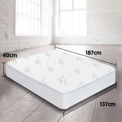 Bamboo Mattress Protector - Double