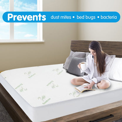 Bamboo Mattress Protector - Double