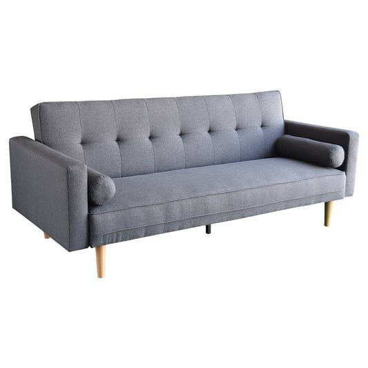 Sarantino Madison Sofa Bed Lounge - Dark Grey