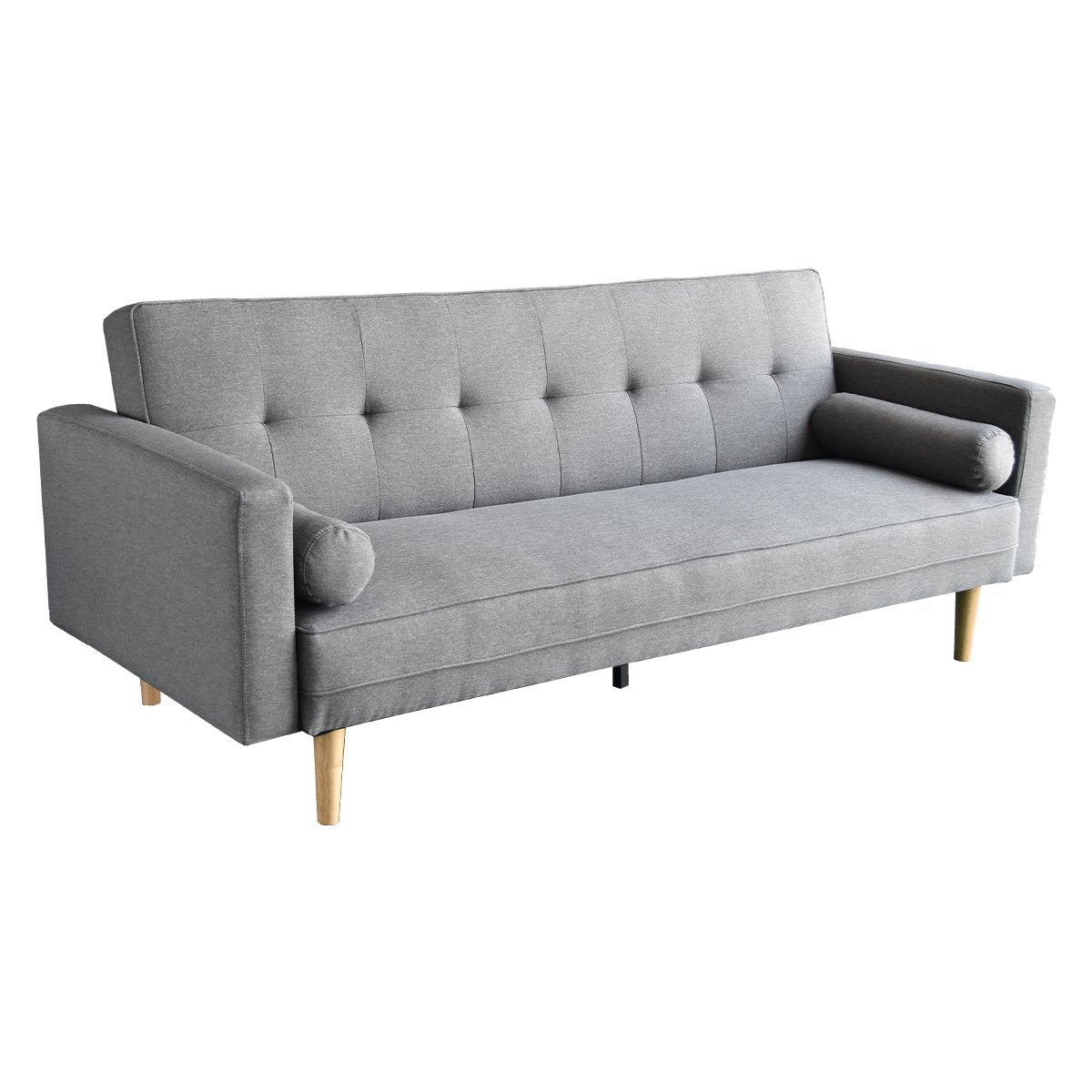 Sarantino Madison Sofa Bed Lounge Suite - Light Grey