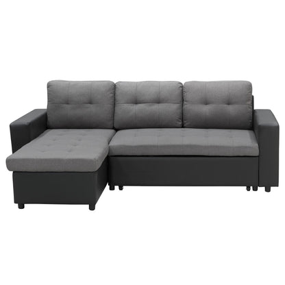 Sarantino Corner Sofa L-shaped Modular - Grey