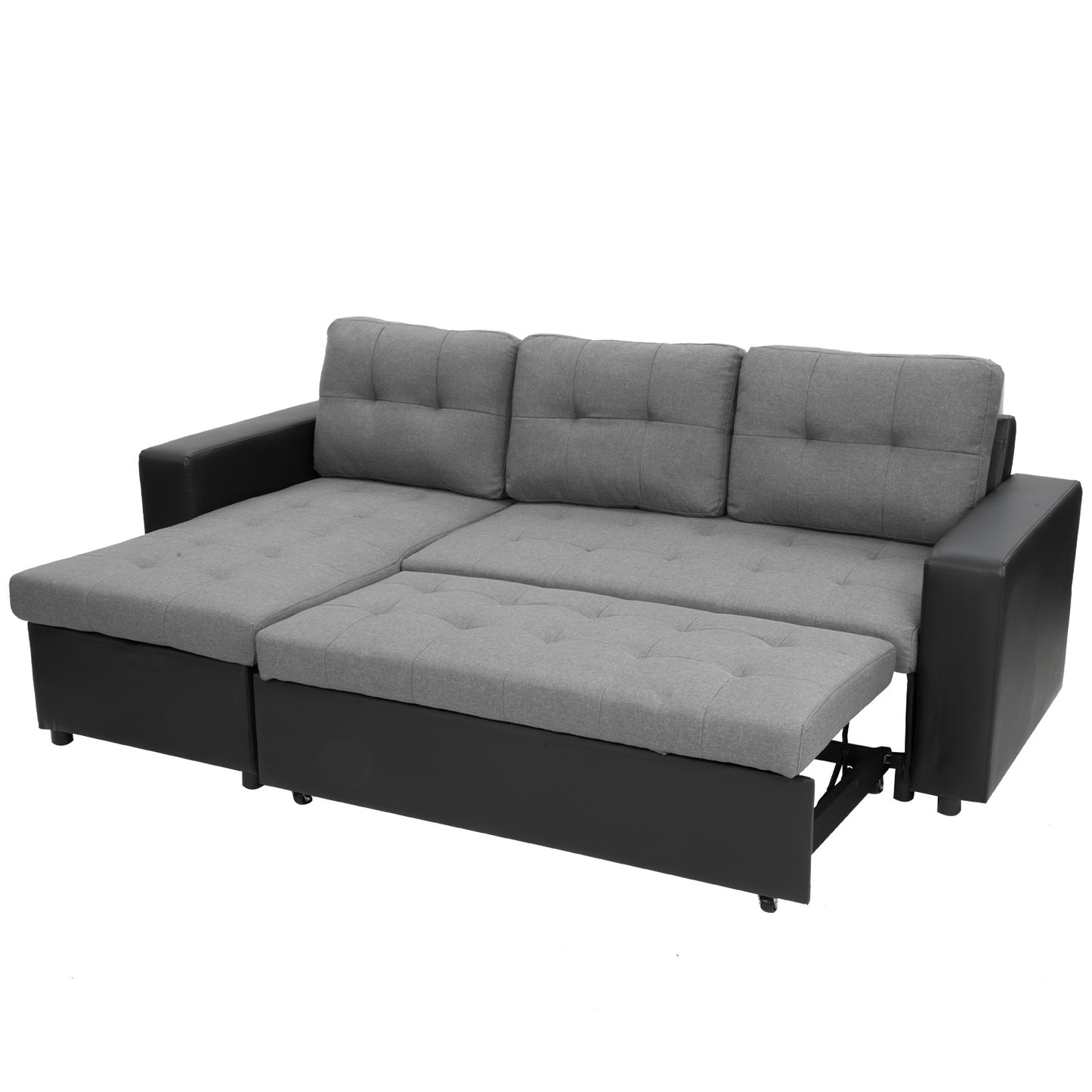 Sarantino Corner Sofa L-shaped Modular - Grey