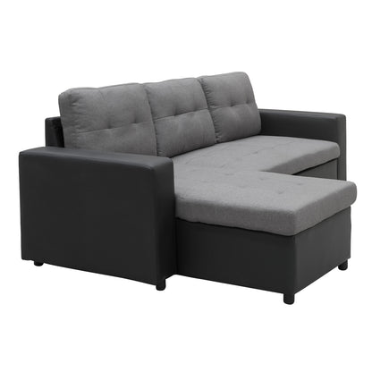 Sarantino Corner Sofa L-shaped Modular - Grey