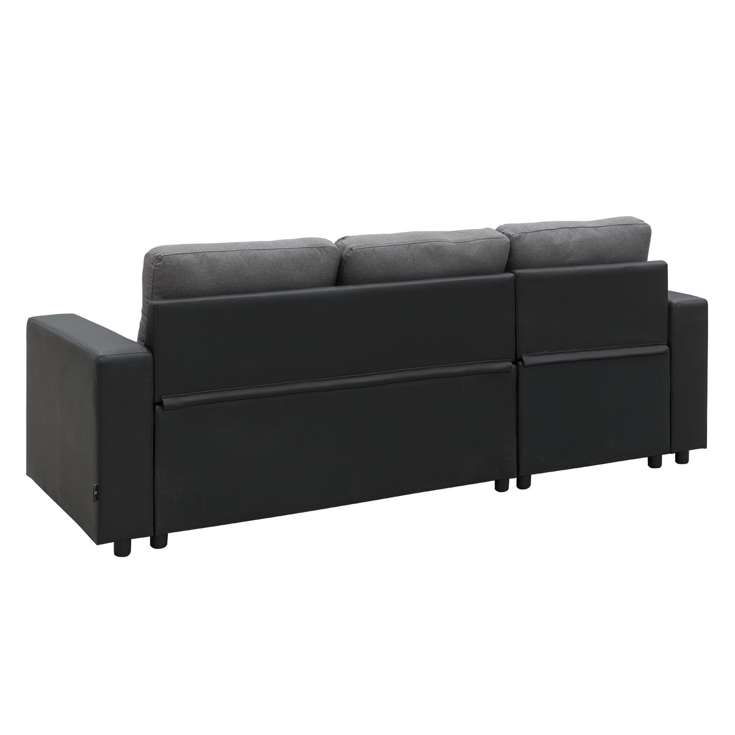 Sarantino Corner Sofa L-shaped Modular - Grey