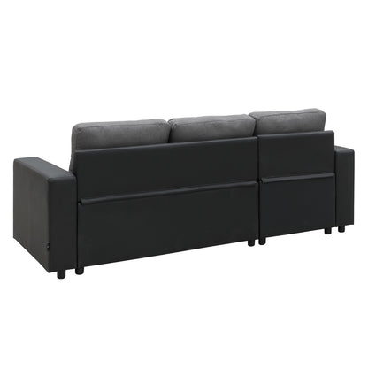 Sarantino Corner Sofa L-shaped Modular - Grey