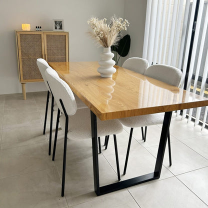 Venice Rectangular Dining Table 170cm - Natural