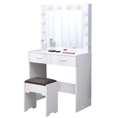 Fidel Vanity Set - White