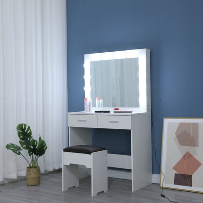 Fidel Vanity Set - White