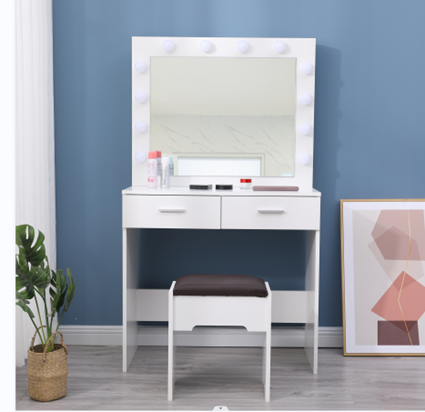 Fidel Vanity Set - White