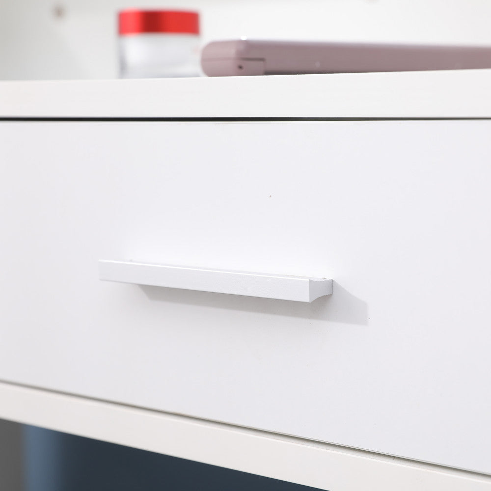 Diana Vanity Set with Lighted Mirror- White