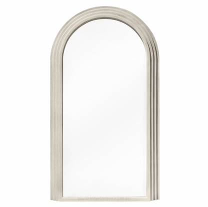 Sierra Arched Step Mirror - Concrete